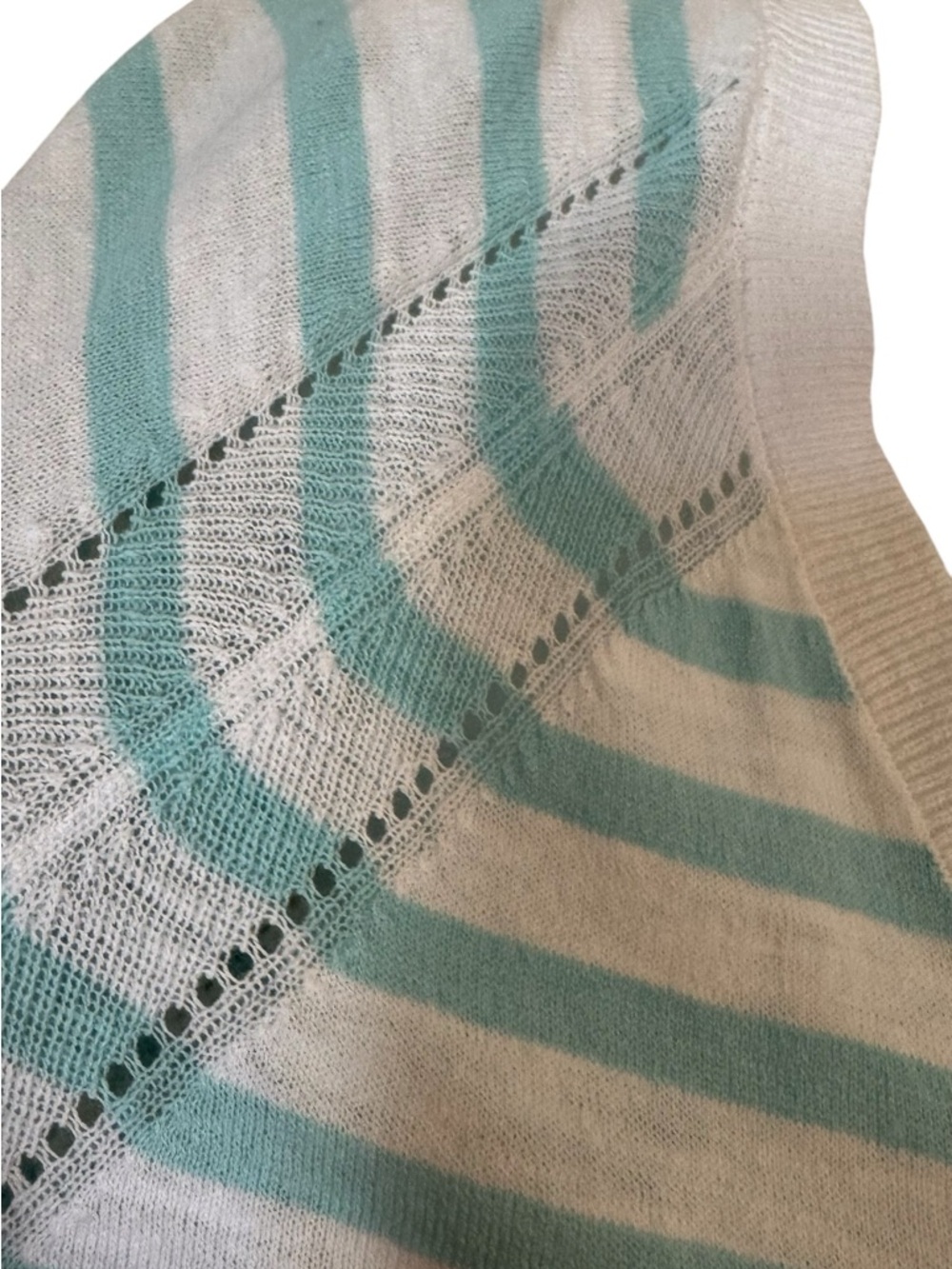 NWT  TALBOT'S S COTTON LIGHTWEIGHT V-NECK SWEATER   XLARGE     #13 - Picture 3 of 9